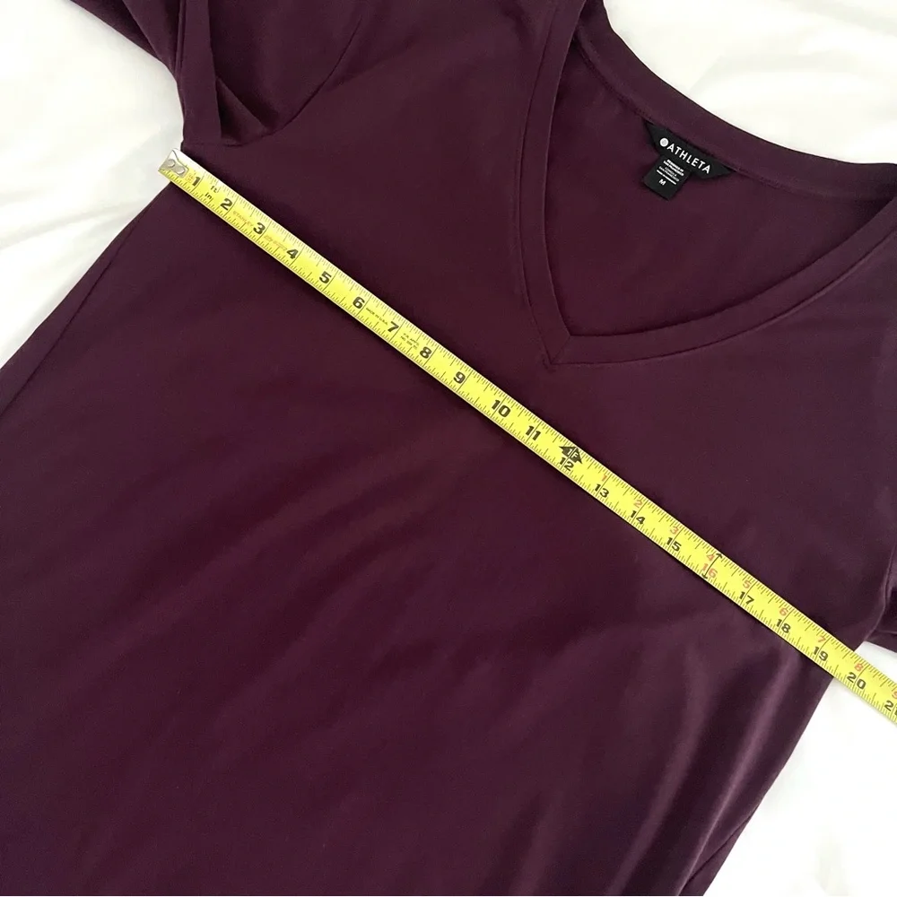 Athleta Outbound V-Neck LS Top M - Picture 4 of 9